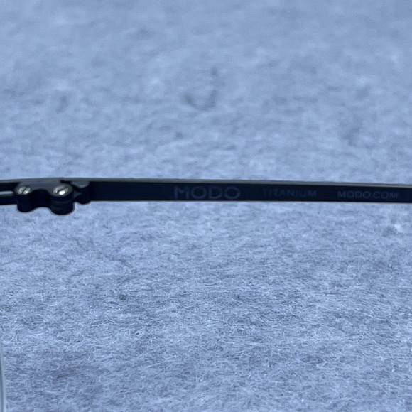 MODO Glasses 4077 Eyeglasses Frames Only 47-20-140 Titanium Blue‎ Half Rim Japan - Picture 2 of 12